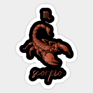 Scorpio Zodiac Sticker